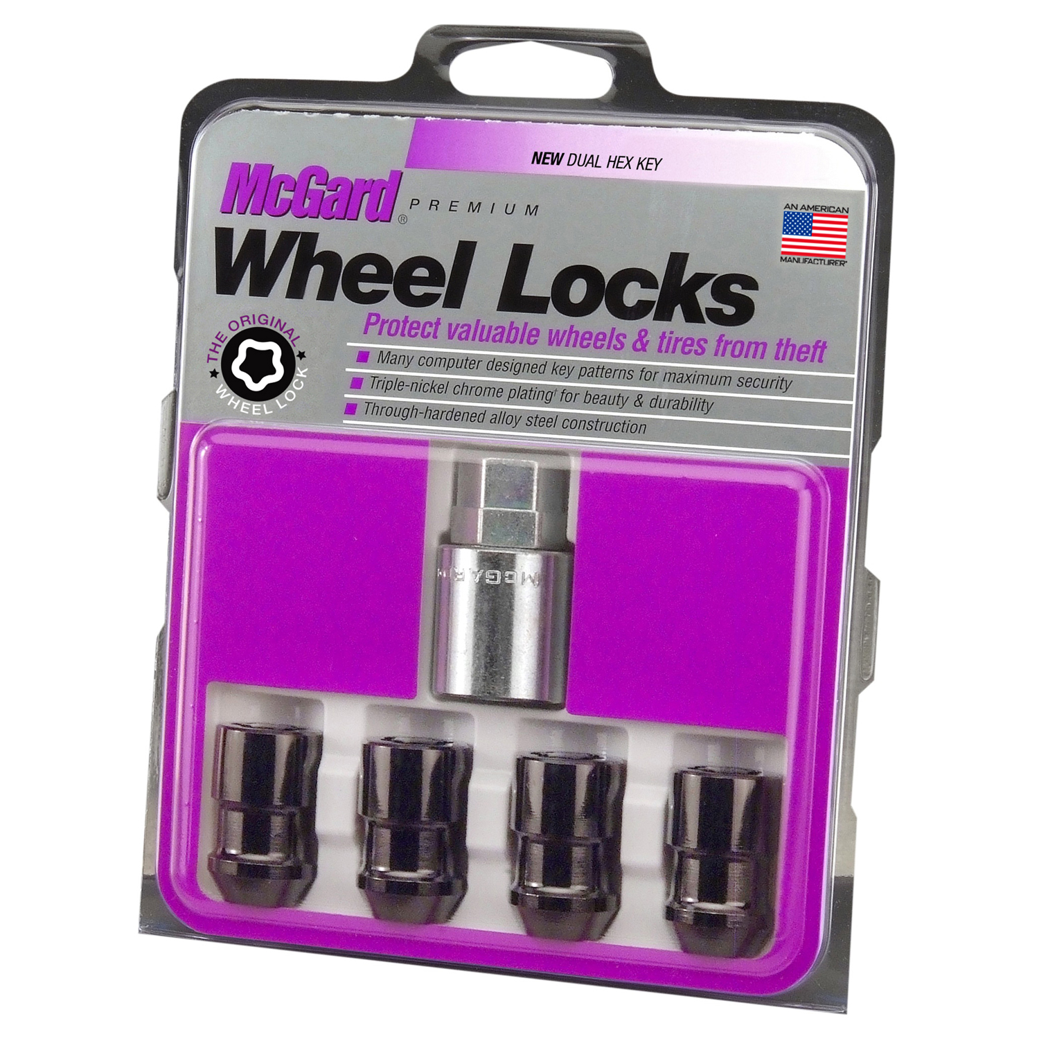 Mcgard 28318 Wheel Set Black 4 Locks / 1 Key 3 Snapklik.co : CGARD